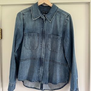 Denim Zip-up Jacket